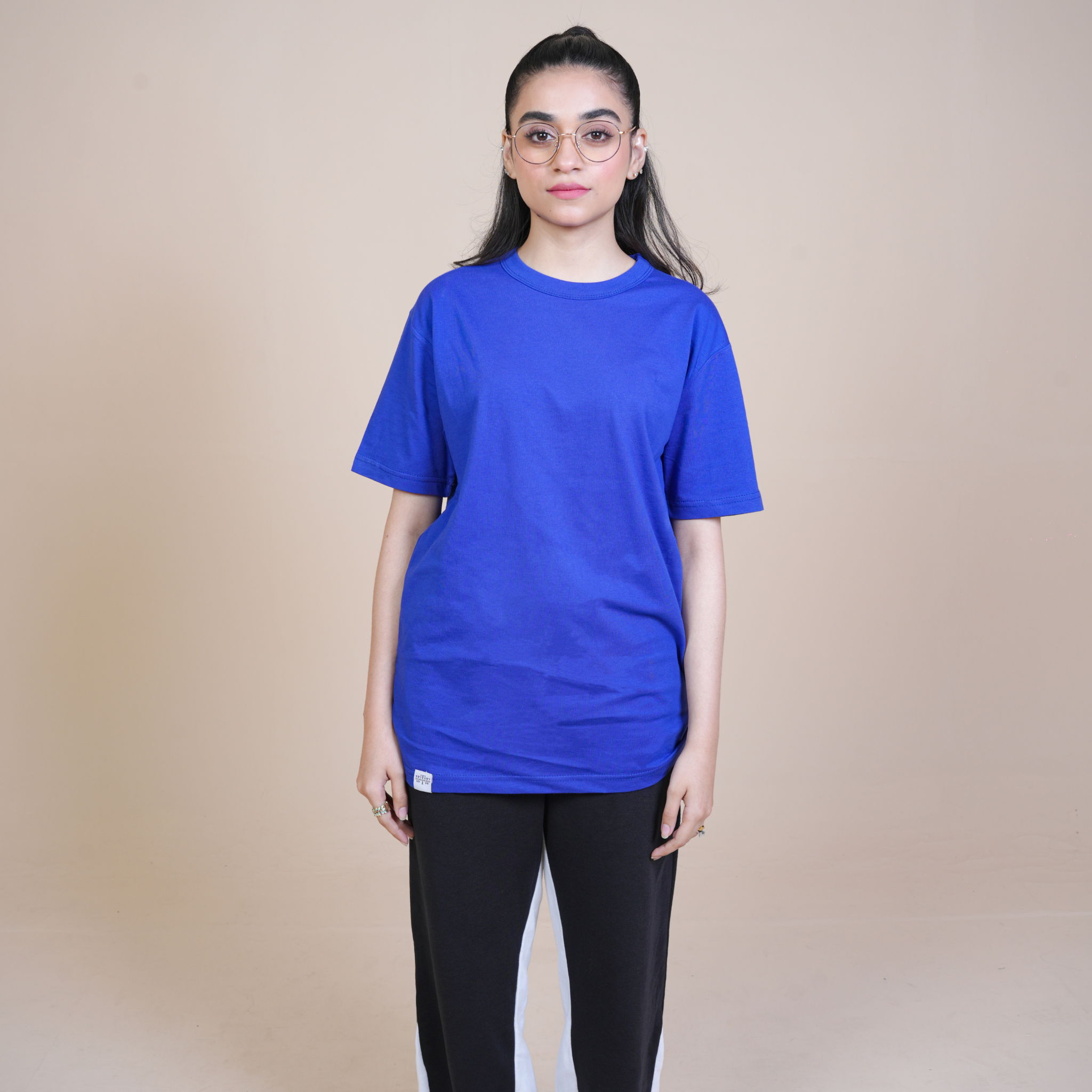 Time Less Basic - Regular Fit T Shirt Blue