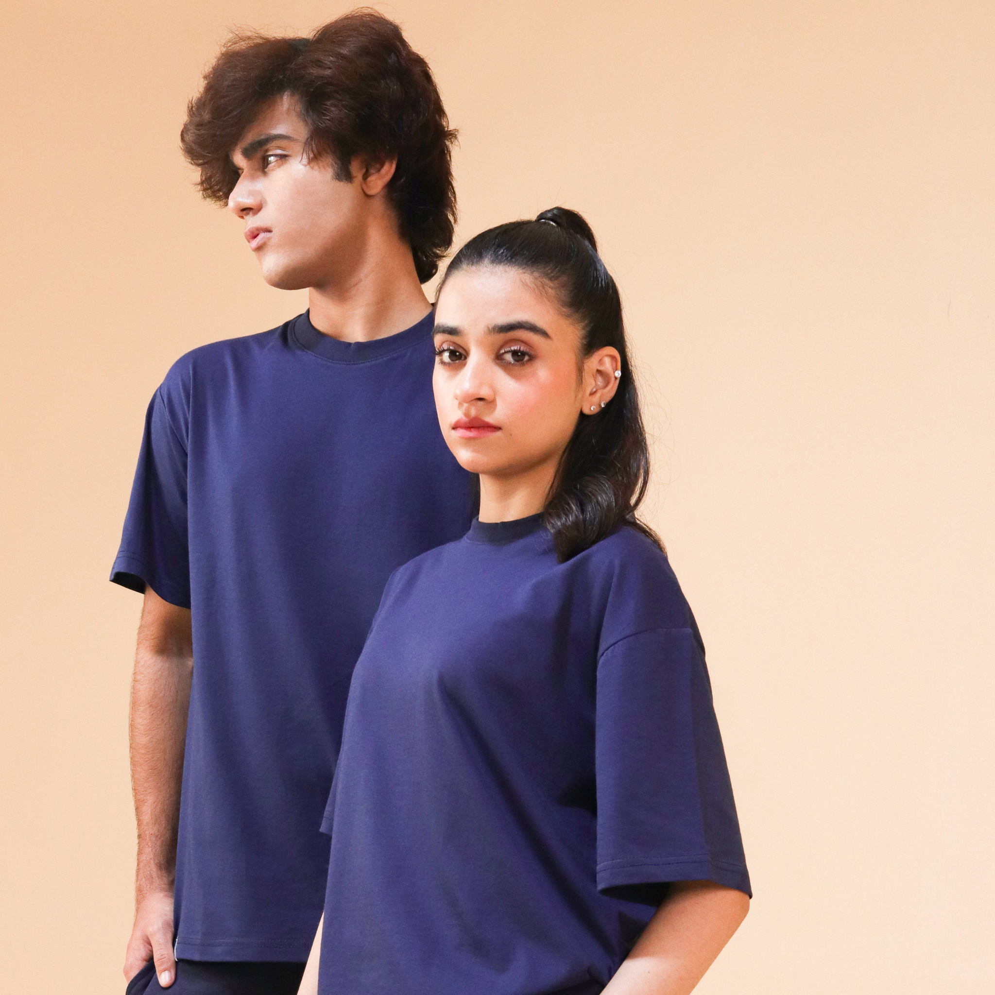 OVERSIZED BLISS - TEE NAVY BLUE