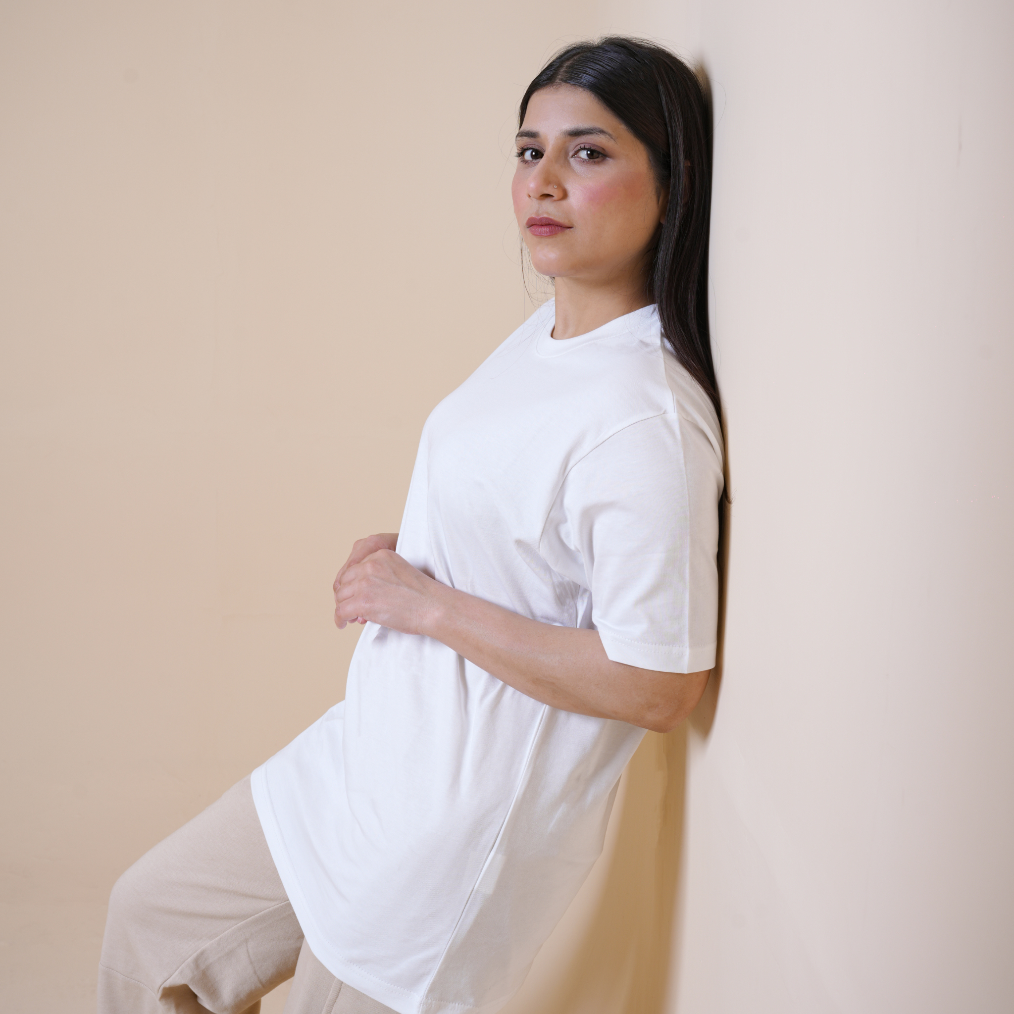 Time Less Basic - Regular Fit T Shirt White