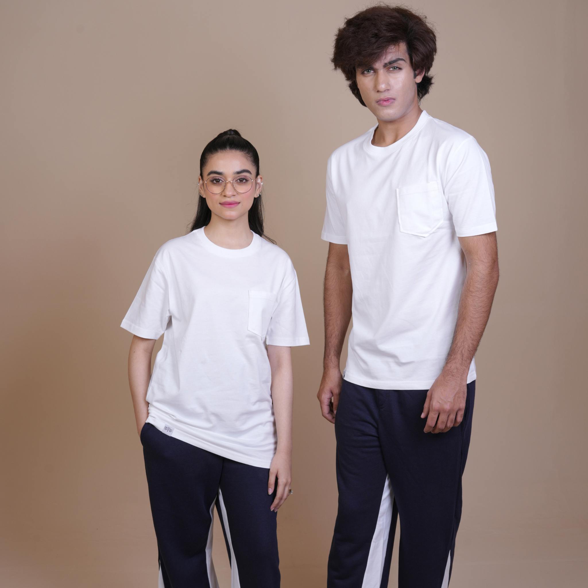 CLASSIC ALL DAY COTTON TEE - REGULAR FIT POCKET TEES White