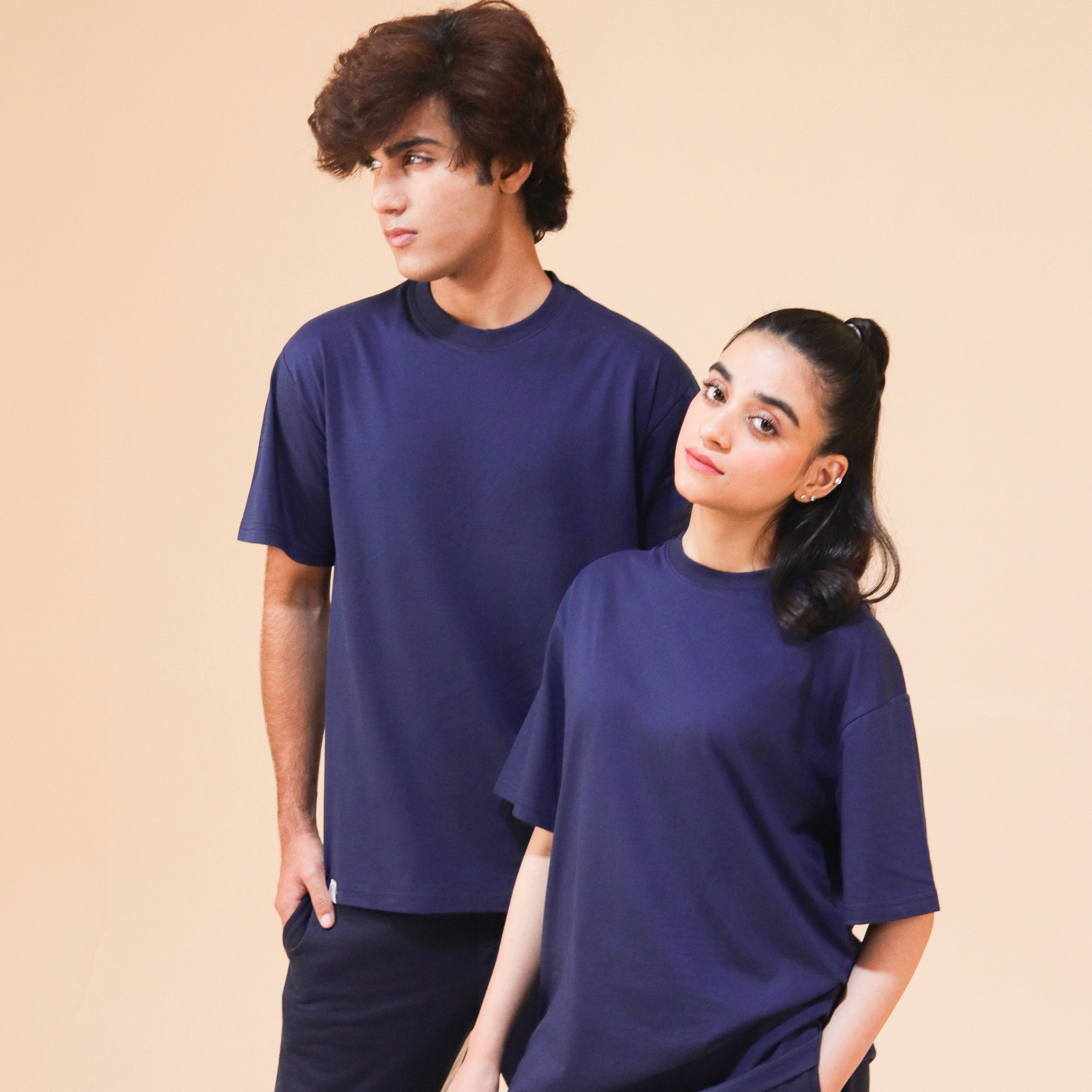OVERSIZED BLISS - TEE NAVY BLUE