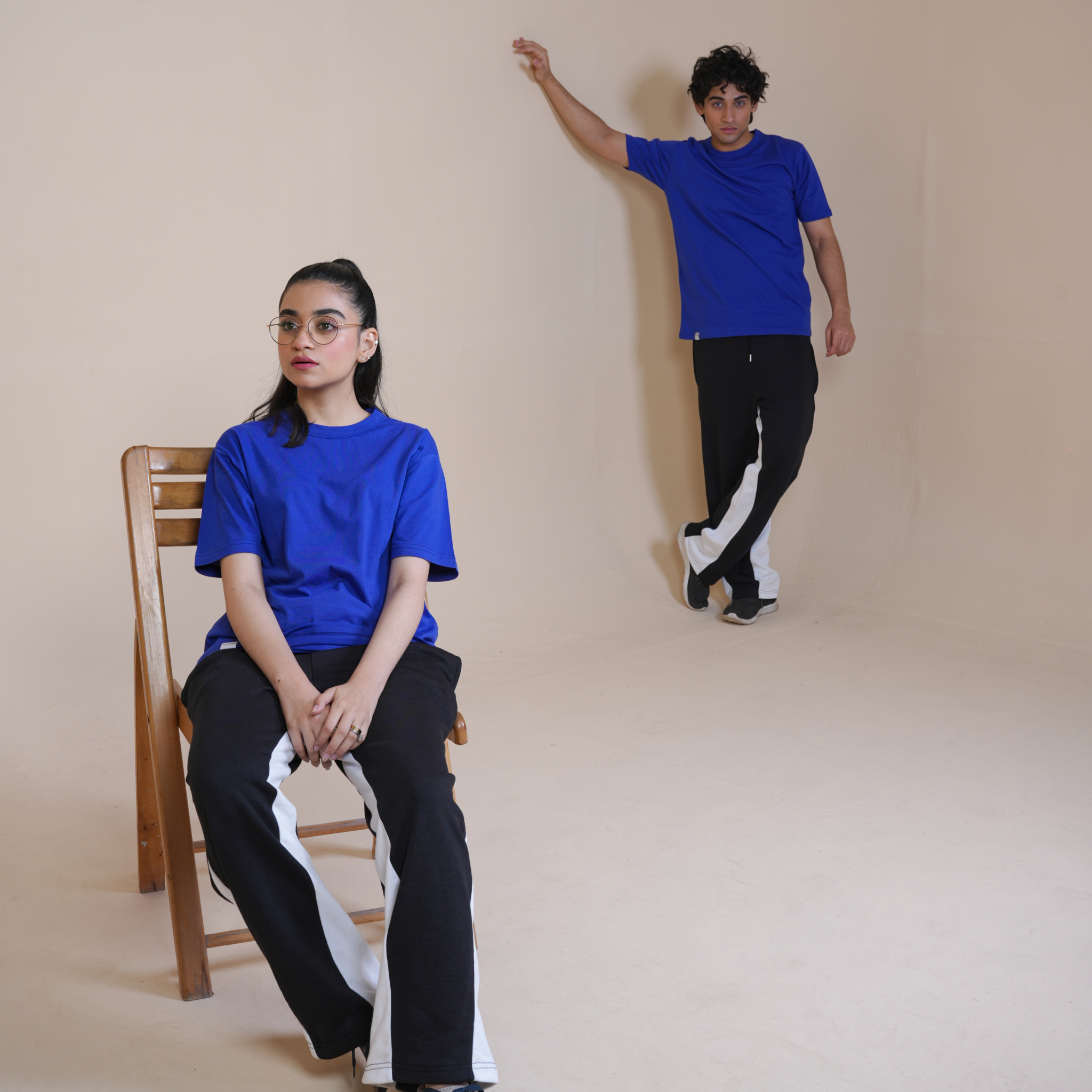Time Less Basic - Regular Fit T Shirt Blue