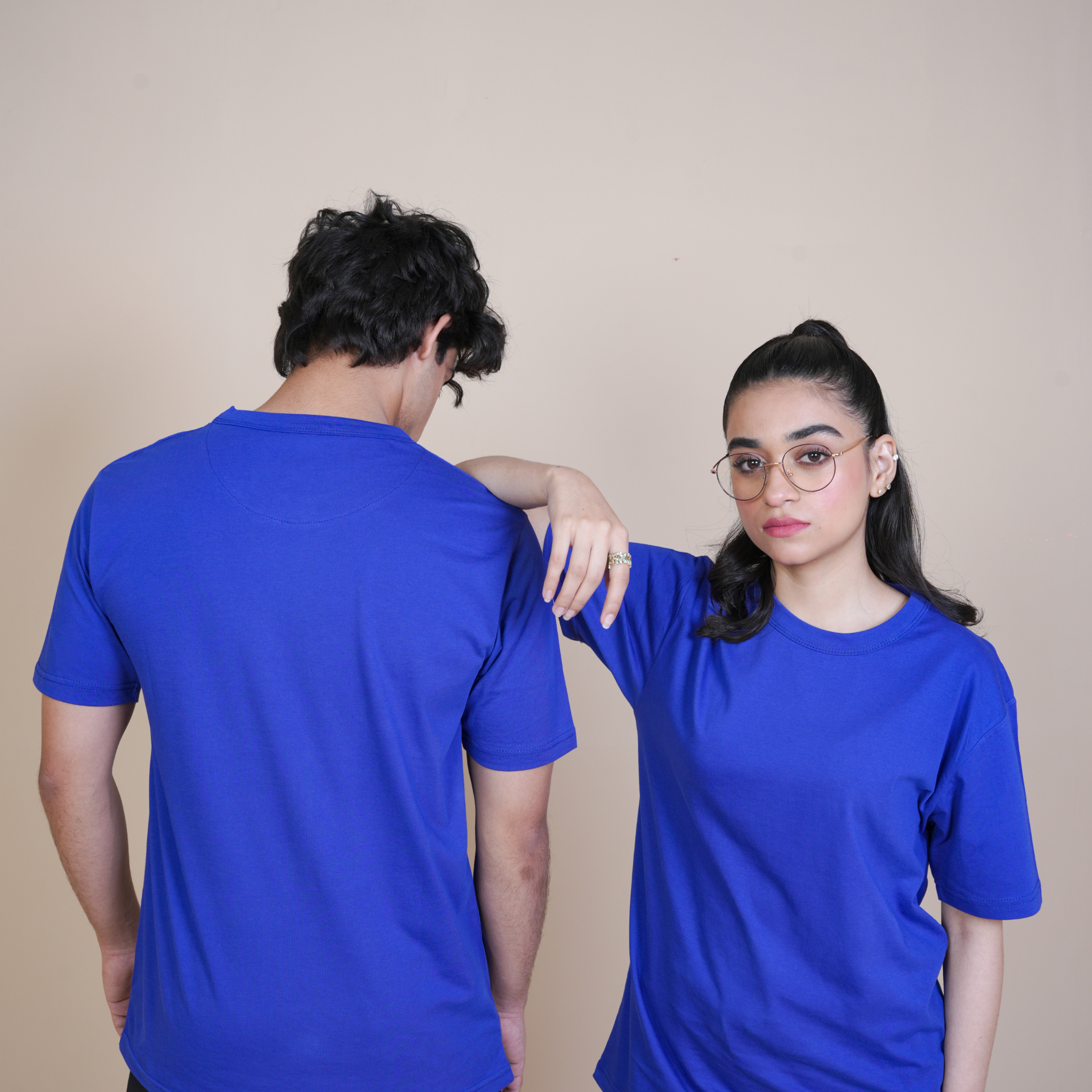 Time Less Basic - Regular Fit T Shirt Blue