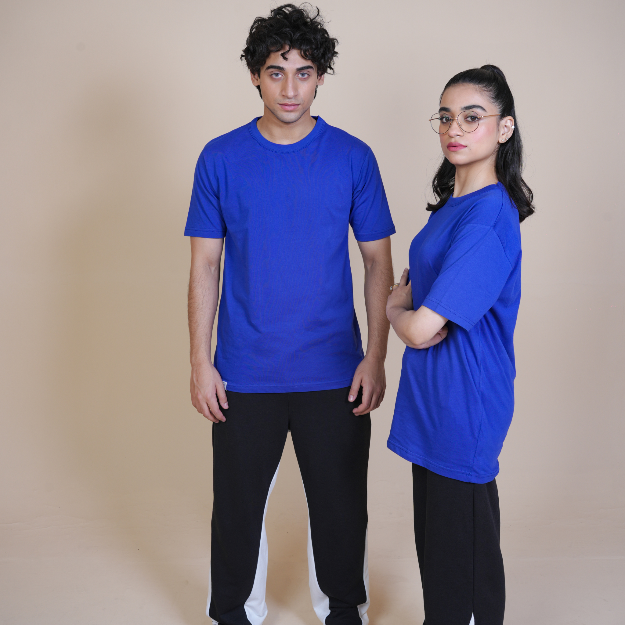 Time Less Basic - Regular Fit T Shirt Blue