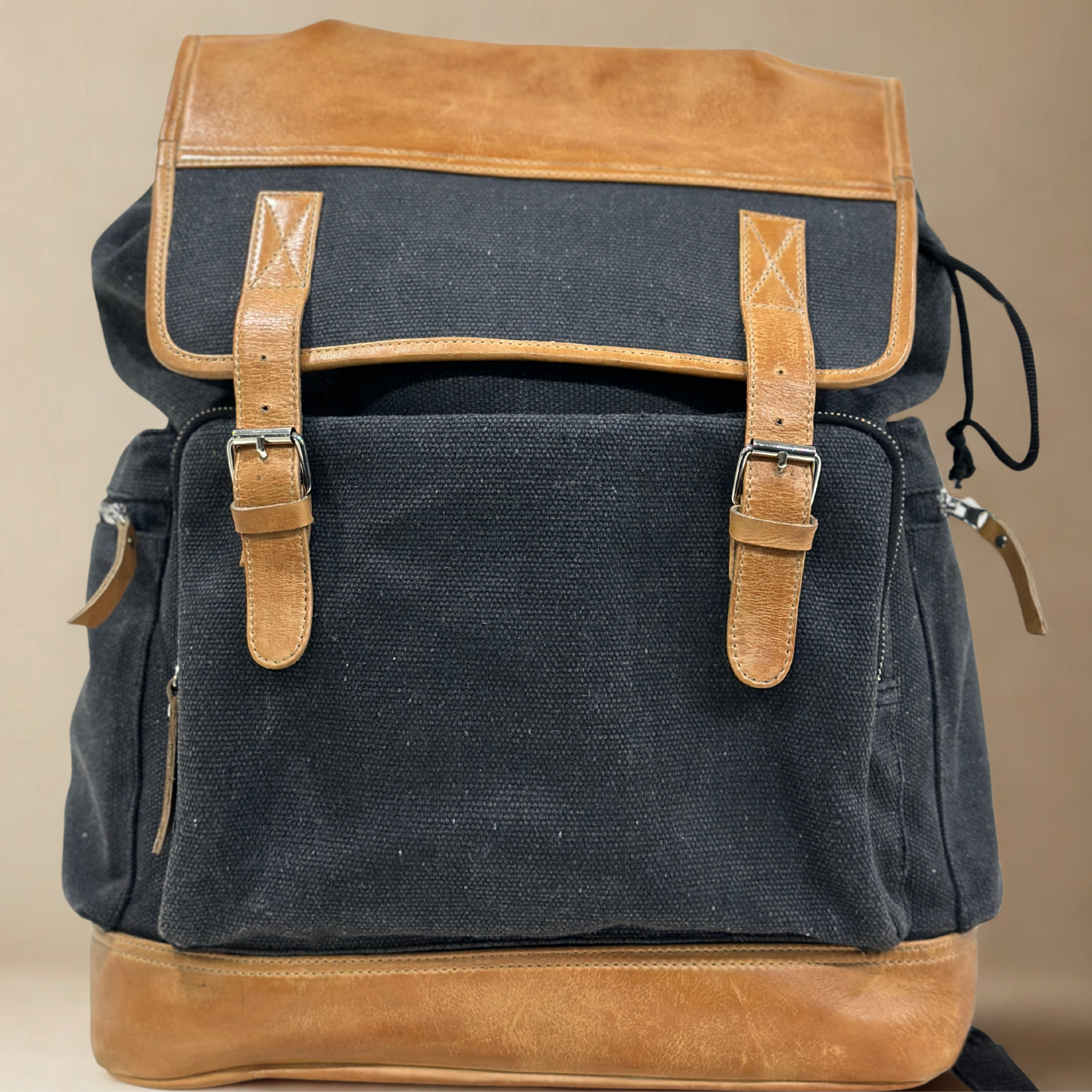 Vintage Canvas Explorer Backpack