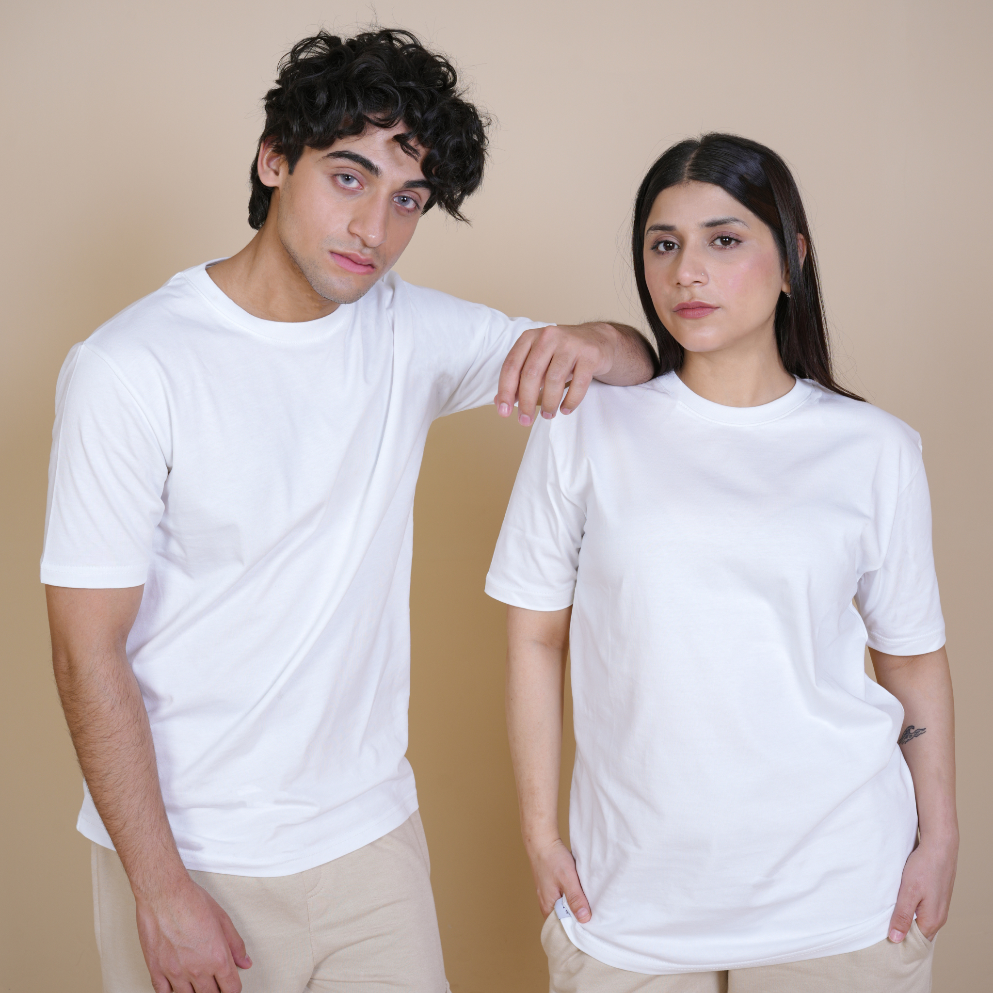 Time Less Basic - Regular Fit T Shirt White