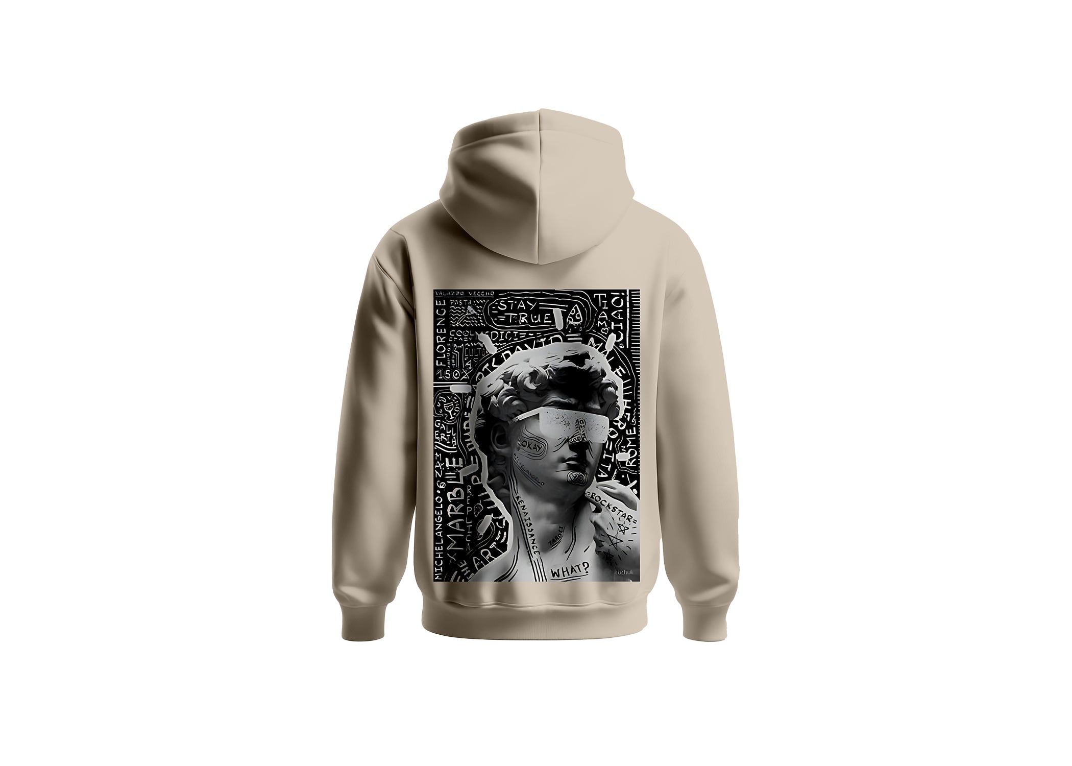 Modern Marble - Over Size Hoodie