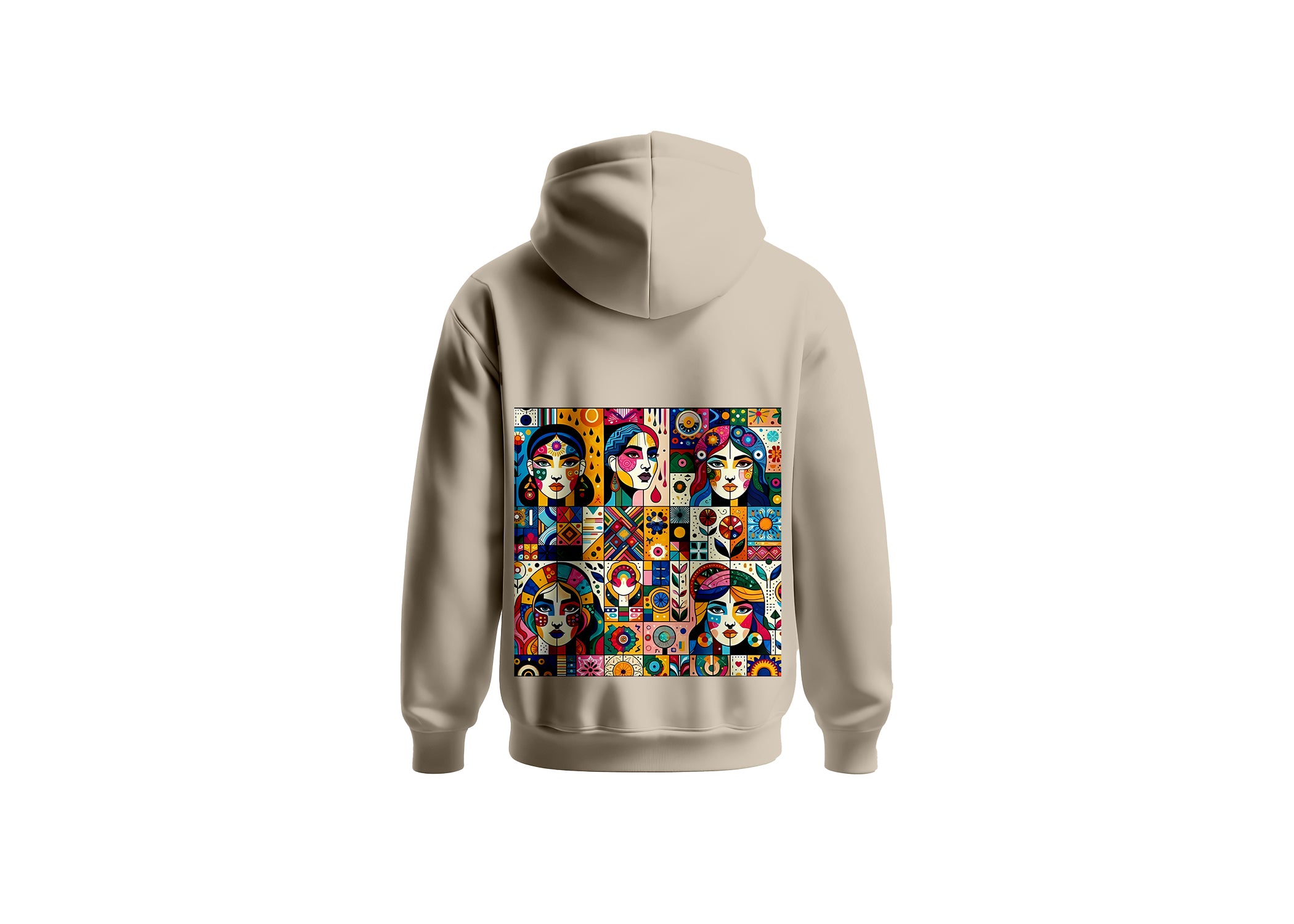 Abstract Diva - Over Sized Hoodie